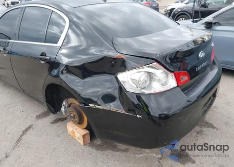 2013 Infiniti G37 Journey from USA, damaged, VIN JN1CV6AP8DM723867